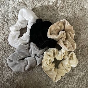 neutral scrunchie set